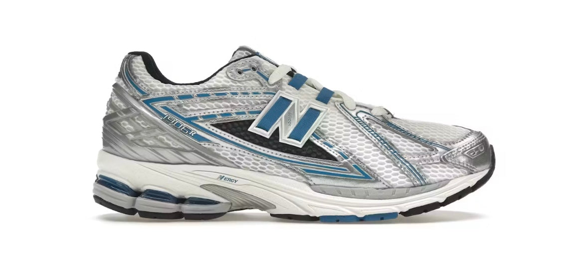 New Balance 1906R argento metallizzato blu agata