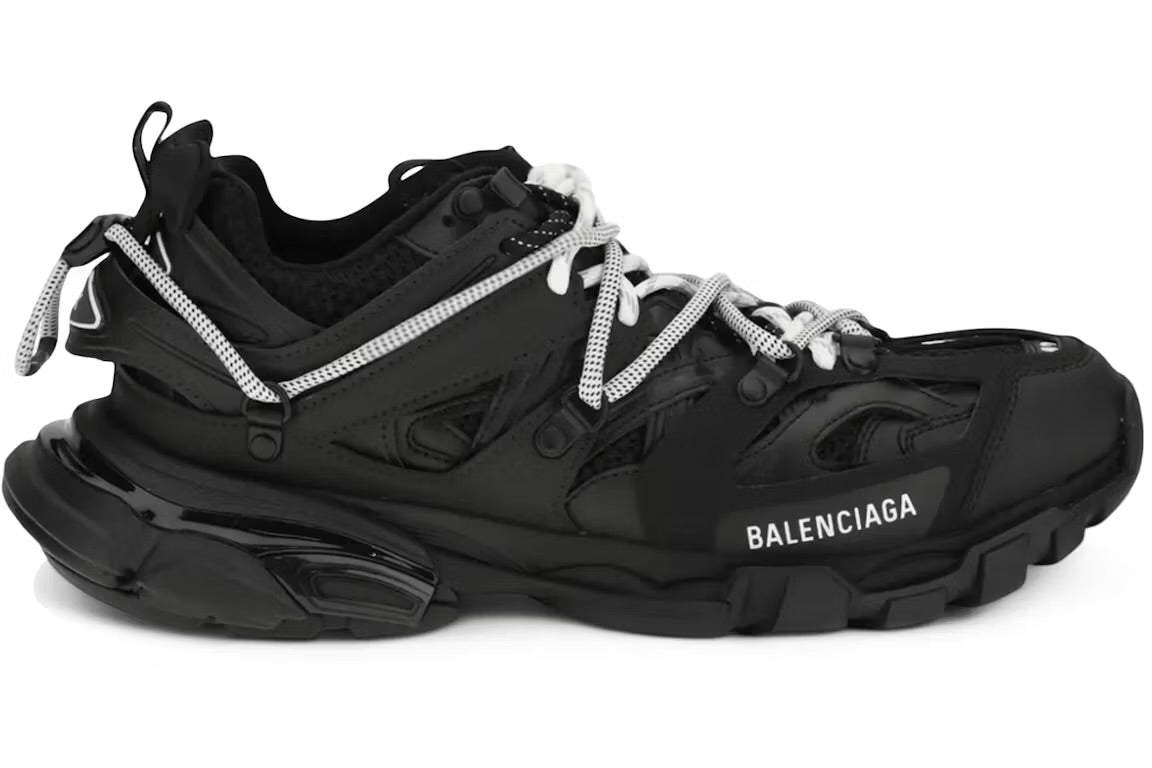 Balenciaga Track Trail Lacci Neri Bianchi