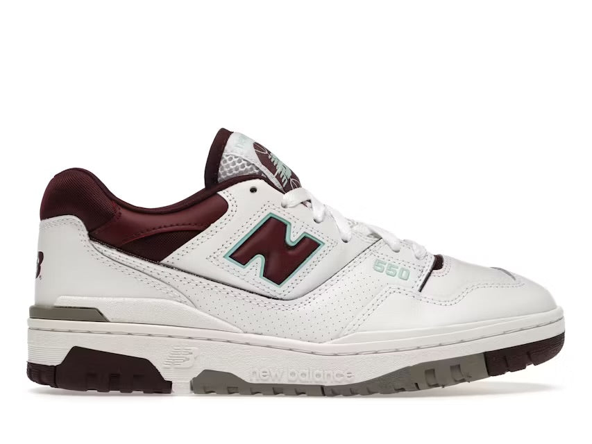 New Balance 550 Borgogna Ciano