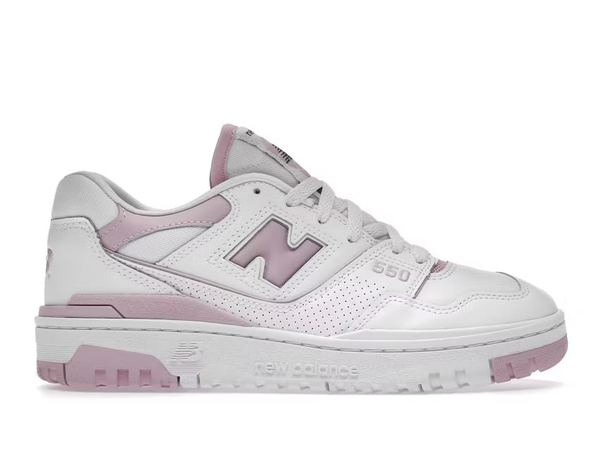 New Balance 550 Bianco Rosa Bubblegum