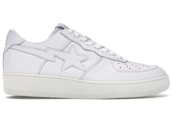 A Bathing Ape Bape Sta Low Bianco