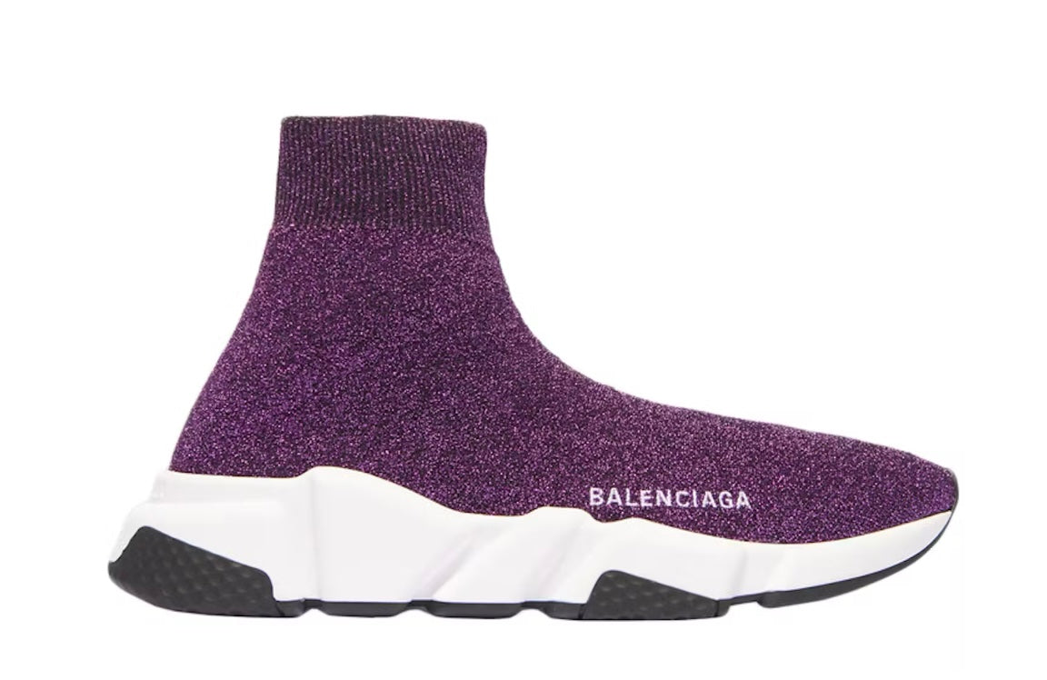 Balenciaga Speed Tainer Viola Lurex