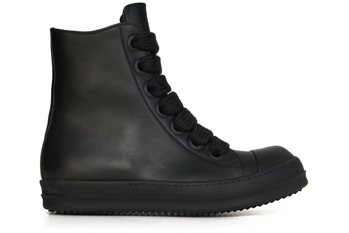 Rick Owens Lido Ramones High Top Nero