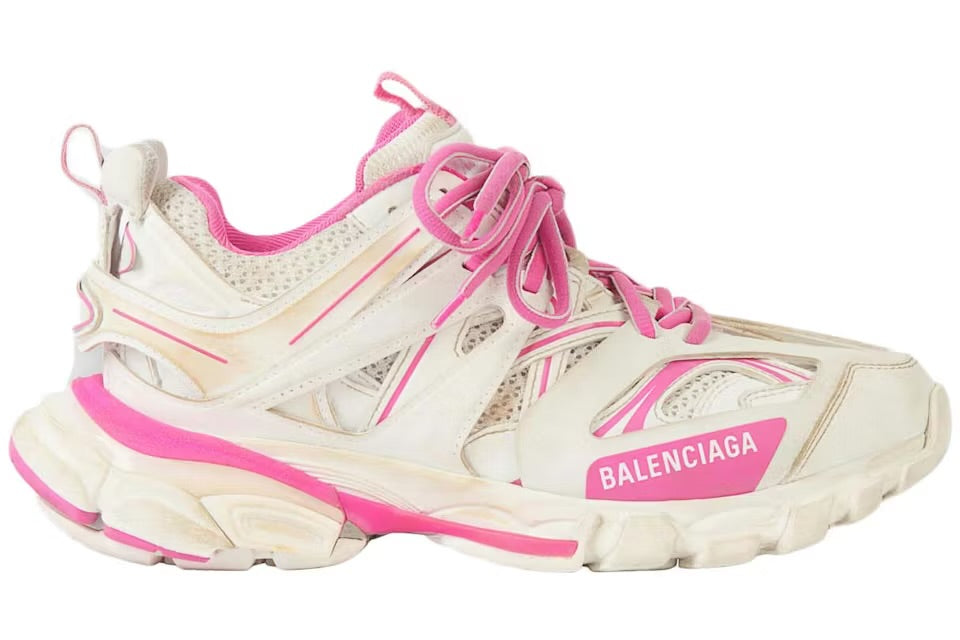 Balenciaga Track Weared Rosa Bianco