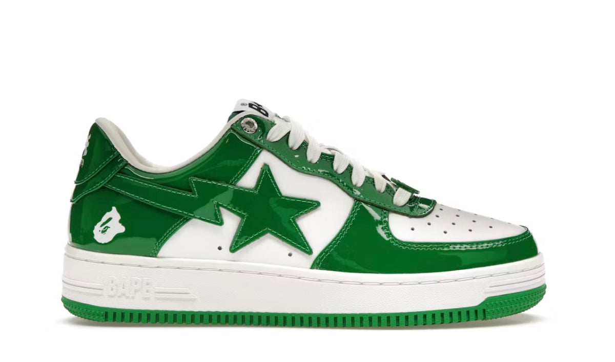 Bape Star Low Green White