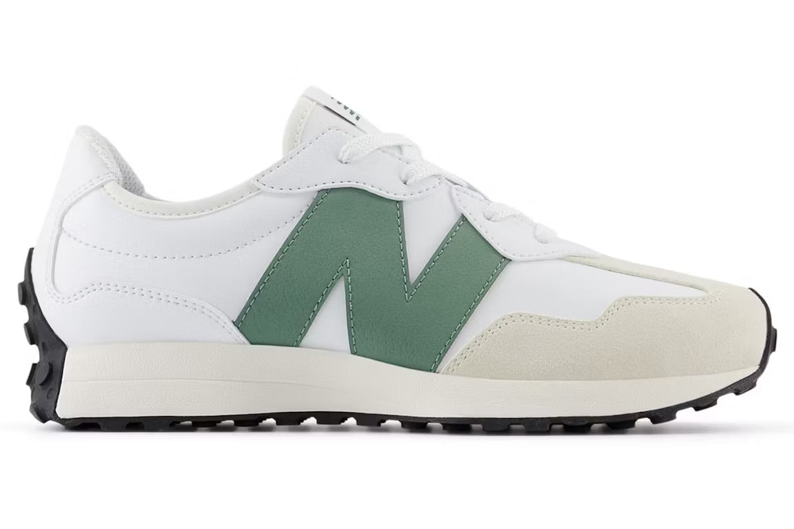 New Balance 327 Bianco Ginepro Scuro