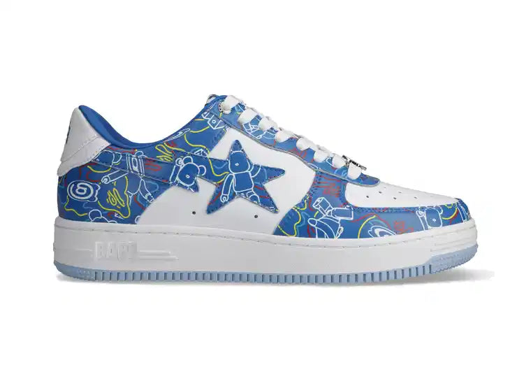 BAPE Sta Low ABC Camo White Blue