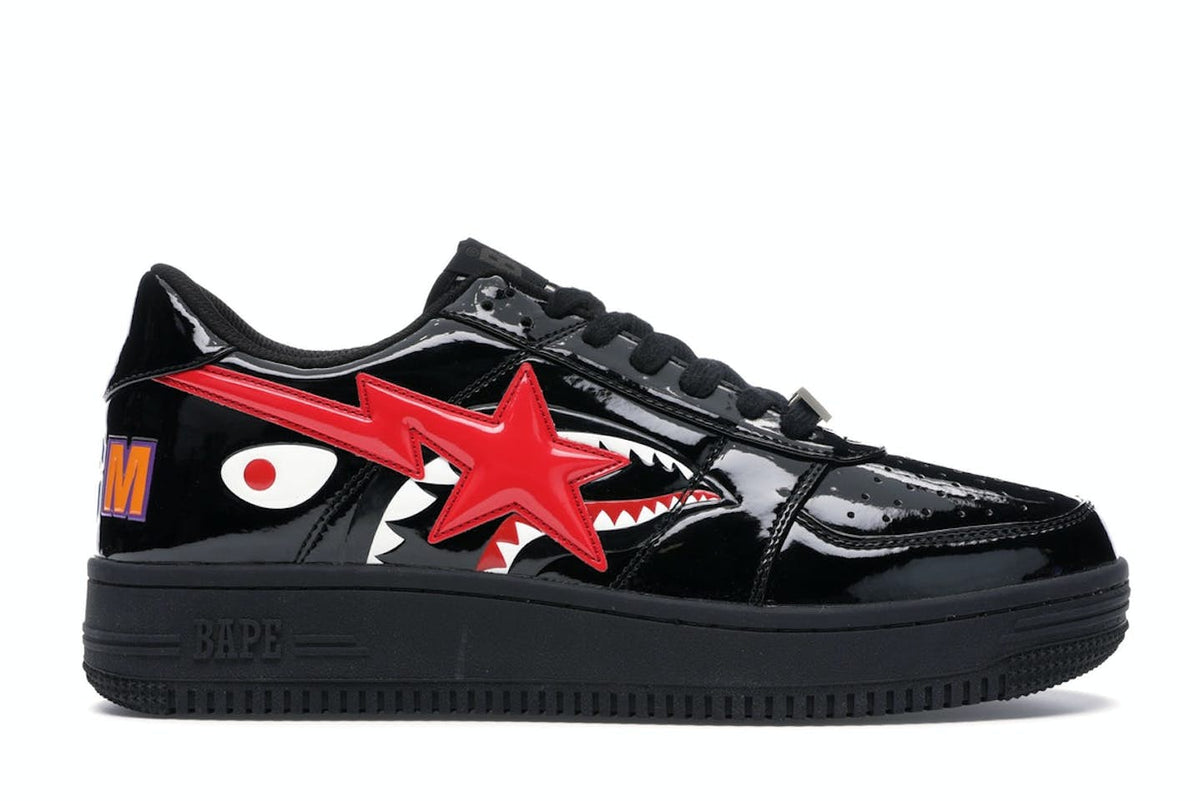 BAPE Sta Low Shark Black Red