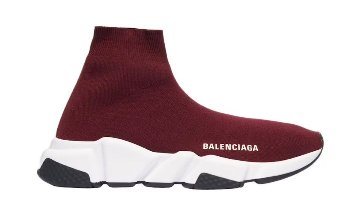 Balenciaga Speed Trainer Borgogna