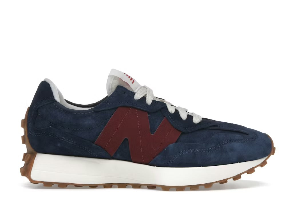 New Balance 327 Blu Navy Burgundy