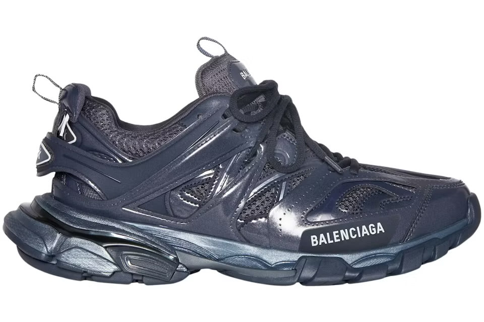 Balenciaga Track Grigio Metallizzato Blu Navy