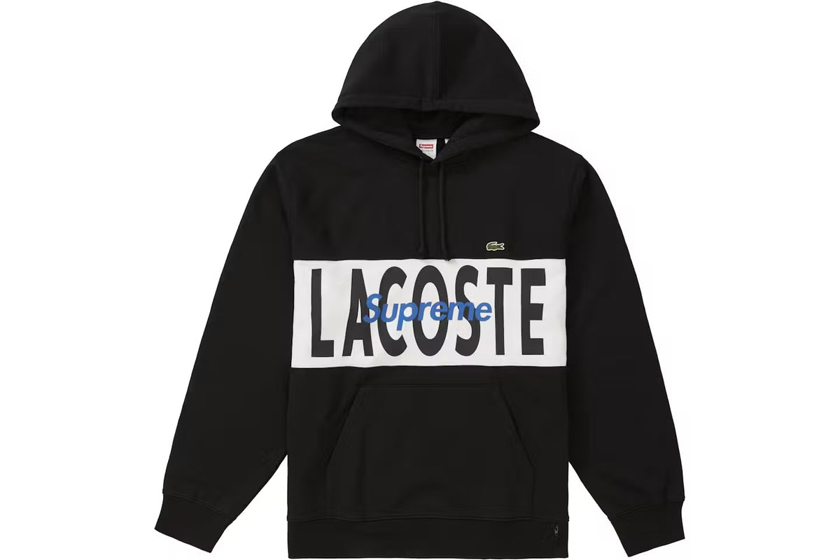 Supreme LACOSTE Logo
Panel Hooded Sweatshirt
