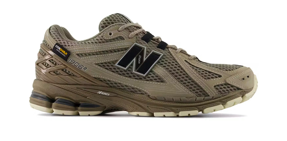 New Balance 1906R Cordura Verde oliva Marrone chiaro